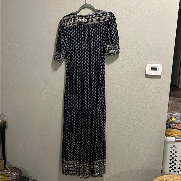 halter collar maxi dress HALTER BIAS MAXI SLIP DRESS IN COBALT | CULT MIA